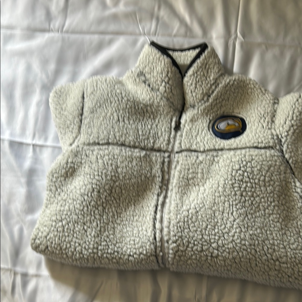 Champion Cream Sherpa Sweatshirt - Picture 4 of 5